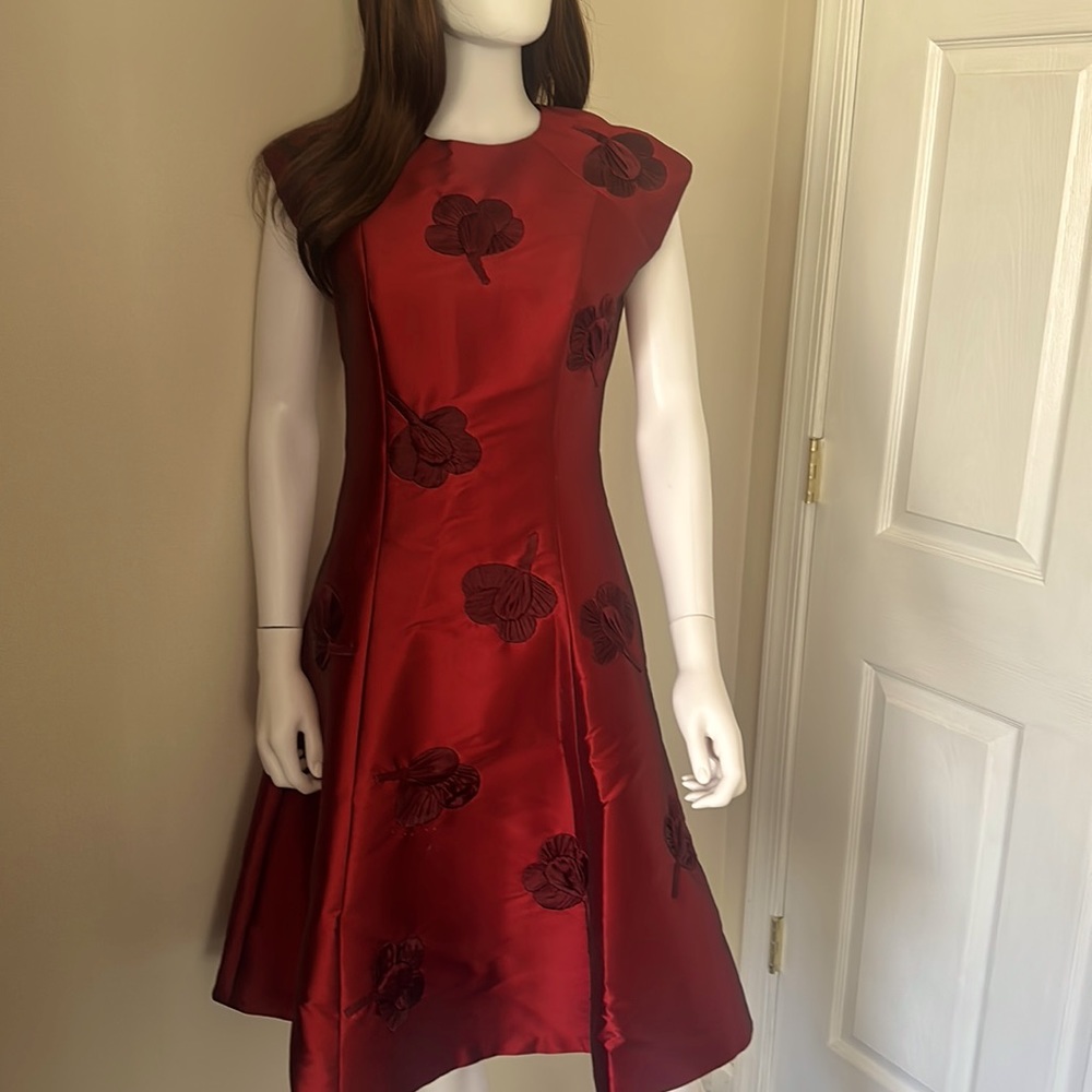 Simply gorgeous wine colored Sachin & Babi Noir dress!